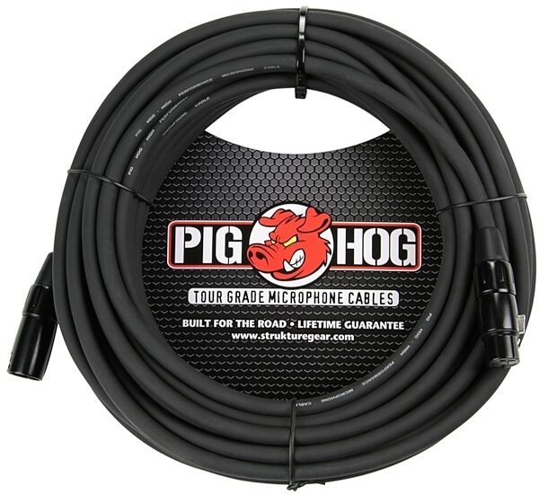 Pig Hog XLR Microphone Cable, 15 foot, Main