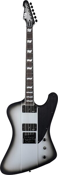 ESP LTD Phoenix-1000 EverTune Electric Guitar, Silver Sunburst Satin, Action Position Back