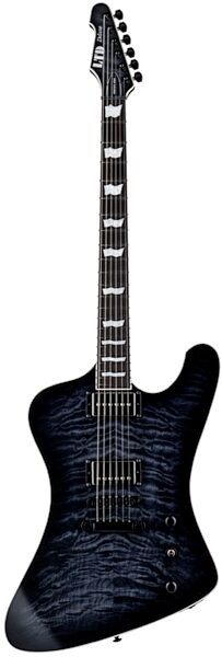 ESP LTD Phoenix 1000 Quilted Maple Electric Guitar, See-Thru Black Sunburst, Main