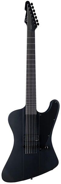 ESP LTD Phoenix 7 Baritone Electric Guitar, Black Metal, main