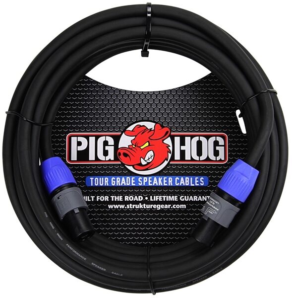Pig Hog Speakon to Speakon 14-Gauge Speaker Cable, 25 foot, Main