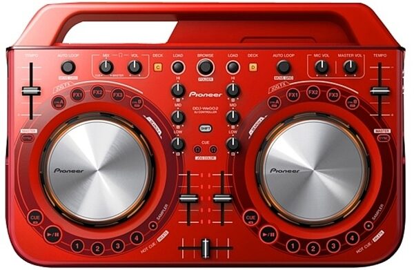 Pioneer DDJ-WeGO2 DJ Controller, Red