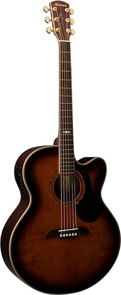 Alvarez PJ311CDVS Professional Jumbo Cutaway Acoustic-Electric Guitar, Deep Violin Stain