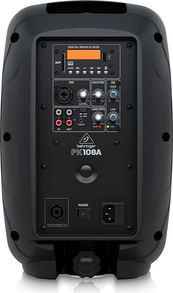 Behringer PK108A Active PA Speaker System, Action Position Back