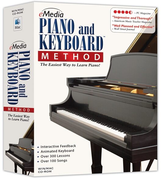 eMedia Piano and Keyboard Method Software, Main