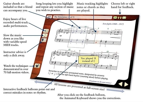 eMedia Piano and Keyboard Method 3, Screenshot 1