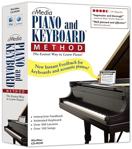 eMedia Piano and Keyboard Method 3, Main