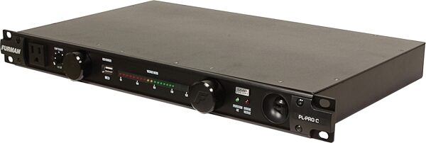 Furman PL-Pro C 20-Amp Advanced Power Conditioner, New, Angled Front