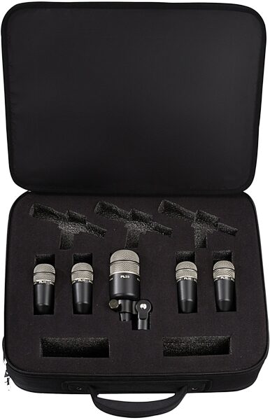 ElectroVoice PL DK5 5-Piece Drum Microphone Package, Top