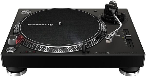 Pioneer DJ PLX-500 Direct-Drive Turntable with USB, Black, Black