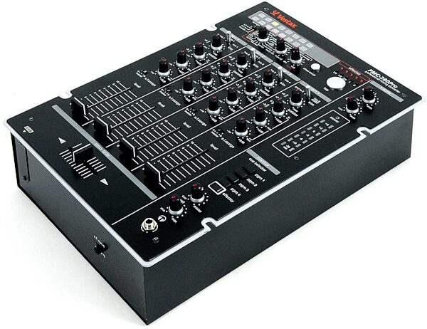 Vestax PMC280 4-Channel DJ Mixer with Effects, Angle