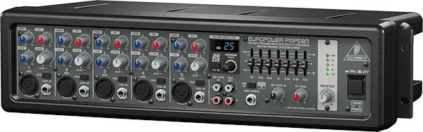 Behringer PMP518M 5-Channel Powered Mixer (180 Watts), Main