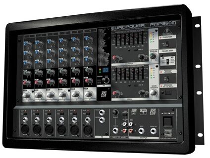 Behringer PMP960M 6-Channel Powered Mixer (Mono, 900 Watts), Right Side
