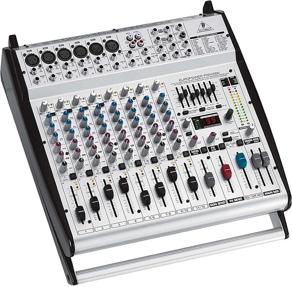 Behringer PMH1000 12-Channel Powered Mixer with FX (400 Watts), Main