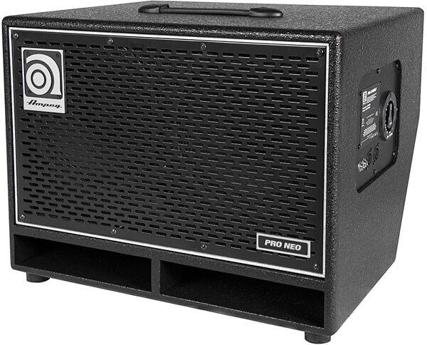 Ampeg PN-210HLF PRO NEO Bass Cabinet (550 Watts, 2x10"), Angle