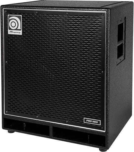 Ampeg PN-410HLF PRO NEO Bass Cabinet (850 Watts, 4x10"), New, Right Angle