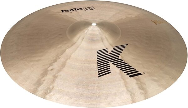 Zildjian K Paper Thin Crash Cymbal Pack, 18 and 20 inch, Action Position Back
