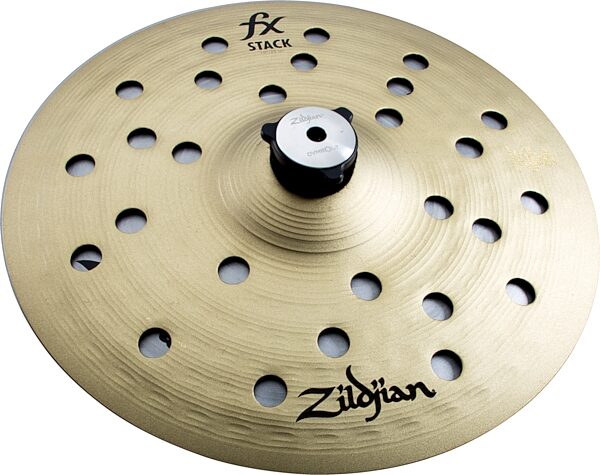 Zildjian FX Stack Hi-Hat Cymbal Pair (with Mount), Action Position Back