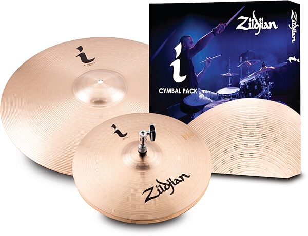 Zildjian I Series Essential Cymbal Pack, Action Position Back