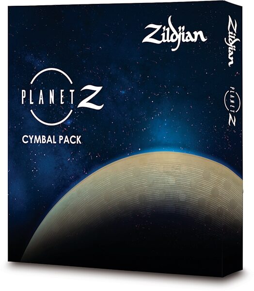 Zildjian Planet Z Launch Cymbal Pack, Action Position Back