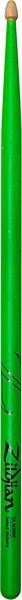 Zildjian 5A Acorn Wood Tip Drumsticks, Action Position Back