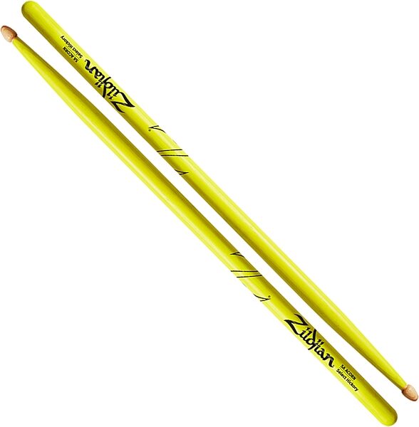 Zildjian 5A Acorn Wood Tip Drumsticks, Action Position Back