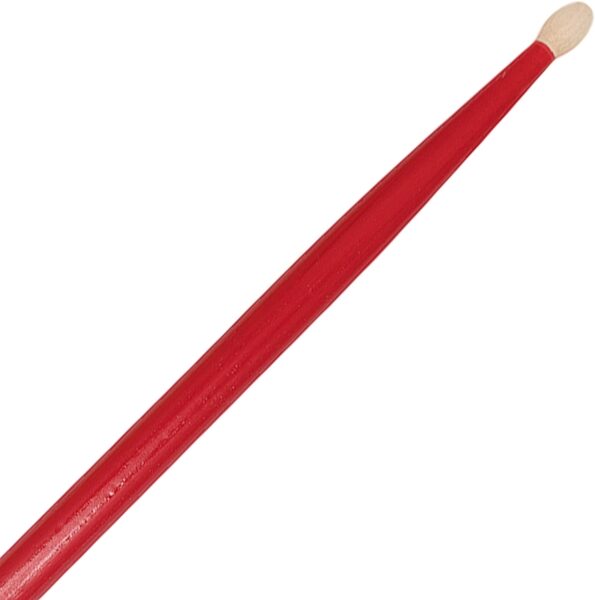 Zildjian Josh Dun Signature Drumsticks, Clancy Red, Action Position Back