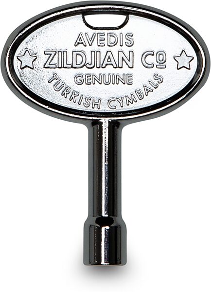 Zildjian Z Key Chrome Trademark Drum Key, New, Action Position Back