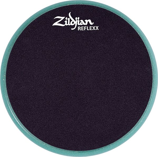 Zildjian Reflexx 2-Sided Conditioning Pad, Green, 10 inch, Action Position Back