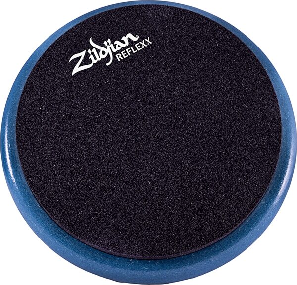 Zildjian Reflexx 2-Sided Conditioning Pad, Blue, 6 inch, Action Position Back