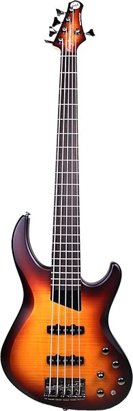 MTD Kingston Saratoga Deluxe 5 Electric Bass, 5-String (Laurel Fingerboard), Action Position Back