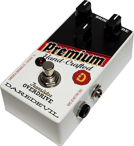 Daredevil Premium Overdrive Pedal, Action Position Back