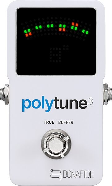 TC Electronic PolyTune 3 Polyphonic Tuner Pedal, Action Position Back