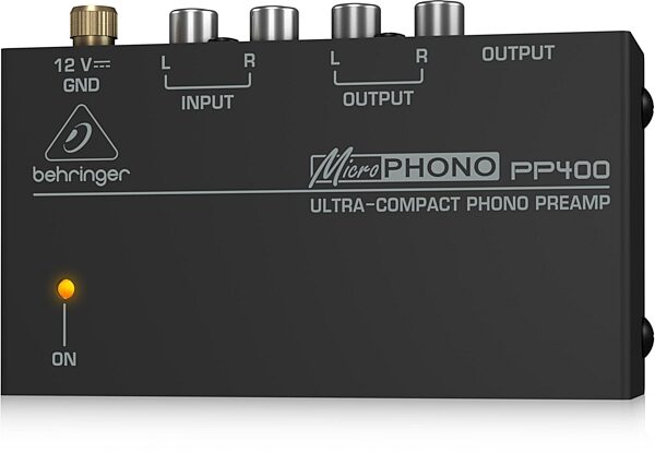 Behringer PP400 MicroPHONO Ultra-Compact Phono Preamp, Main