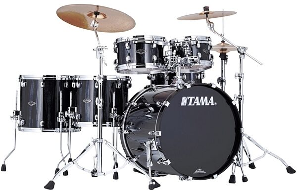 Tama PP52HS Starclassic Performer B/B Drum Shell Kit, 5-Piece, Blue Nebula Blaze