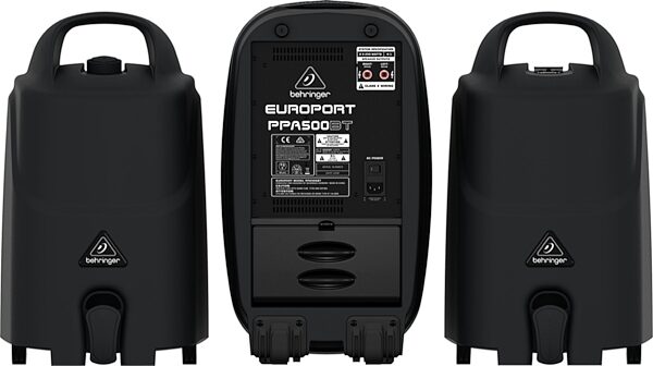 Behringer Europort PPA500BT Portable Bluetooth PA System (500 Watts), Rear