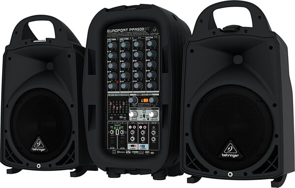 Behringer Europort PPA500BT Portable Bluetooth PA System (500 Watts), Right