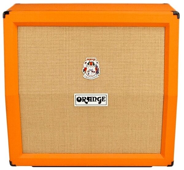 Orange PPC412A Angled Guitar Speaker Cabinet (4x12"), 16 Ohms, Front