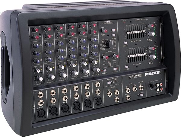 Mackie 406M Powered Mixer (Mono, 500 Watts), Main