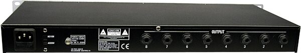 SM Pro Audio PR8 8-Channel Microphone Preamp, Rear