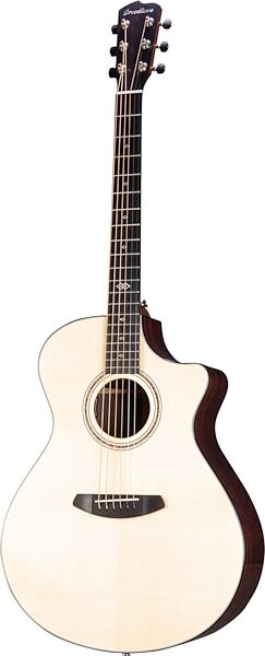 Breedlove Premier Concerto CE Adirondack Acoustic-Electric Guitar (with Case), Action Position Back