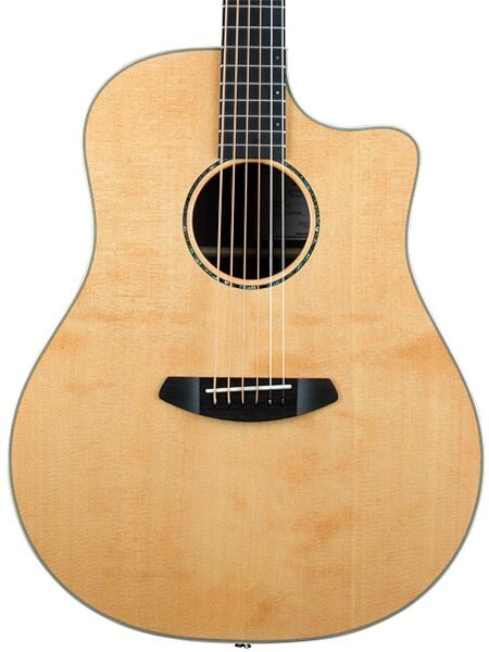 Breedlove USA Premier Dreadnought Acoustic-Electric Guitar, Rosewood (with Case), Body Front