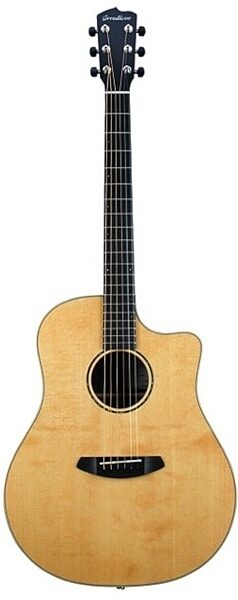 Breedlove USA Premier Dreadnought Acoustic-Electric Guitar, Rosewood (with Case), Main