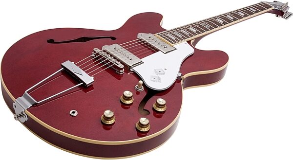 Epiphone Dwight Yoakam Casino Electric Guitar with Case, Roulette Red Body