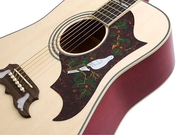 Epiphone Dove Dreadnought Acoustic Guitar, New Pickguard
