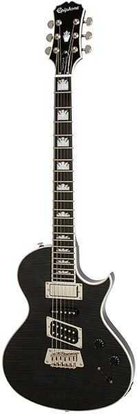 Epiphone Nighthawk Custom Reissue Electric Guitar, Transparent Black