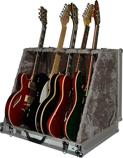 Grundorf PRO-GSCG Guitar Stand Case, Aluminum, Main