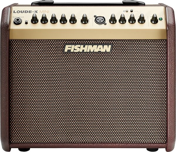 Fishman Loudbox Mini Acoustic Guitar Combo Amplifier with Bluetooth (60 Watts), New, Action Position Back