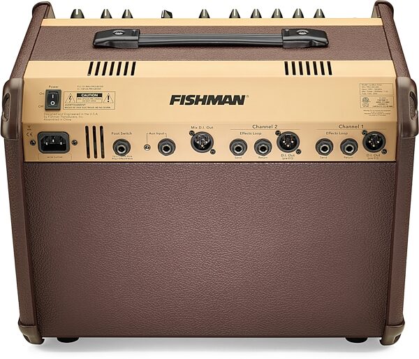 Fishman Loudbox Artist Acoustic Guitar Combo Amplifier with Bluetooth (120 Watts), New, Main Back