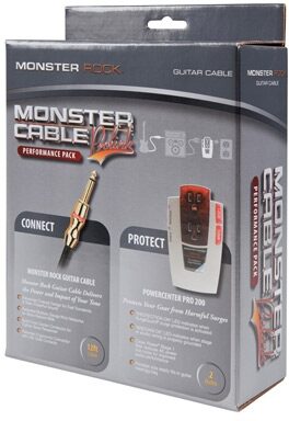 Monster Rock Guitar Cable and Pro 200 PowerCenter Package, Main